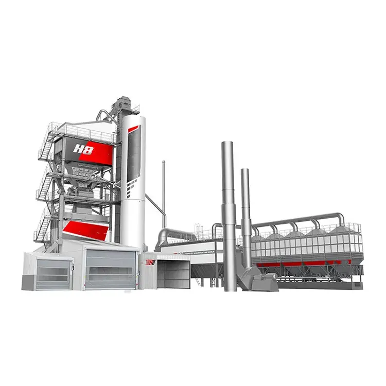 Famous brand 1250KG  Mixing Capacity Asphalt Batching Plant SLB1000X8 for sale