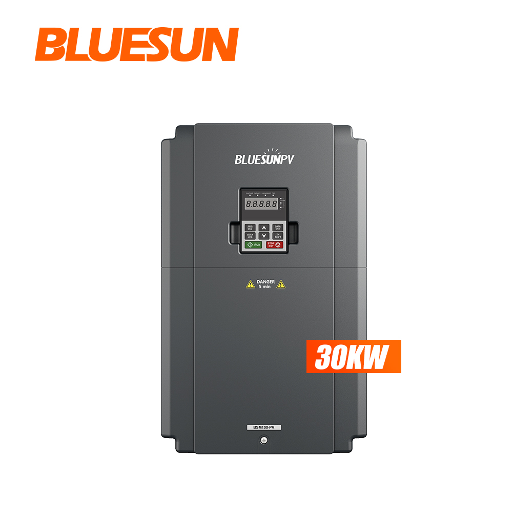 Bluesun Solar Borehole Pump Converters 3 Phase 15Kw 380V 20Kw Vfd Solar Pump Inverter 1.5Kw Single Phase Water Pump Controller
