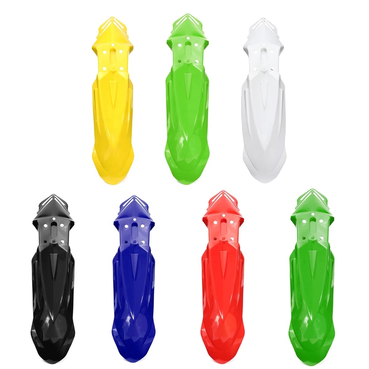 ABS Motorcycle Plastic Front Fenders Mudguard Fender for YZ WR XR CRF KLX KX RM RMZ DR DRZ 125 250 450 Motorbike Universal
