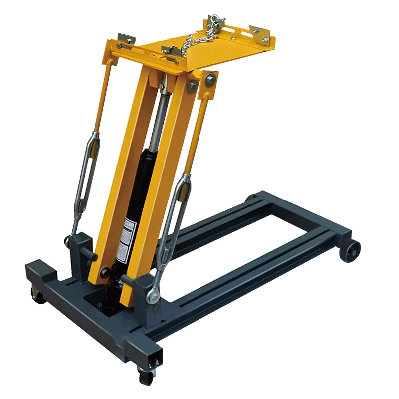 Best Selling Portable Adjustable Height  Repair Tools 2 Ton 3 Ton Low Lift Hydraulic Transmission Jack With Foot Pump And Wheels