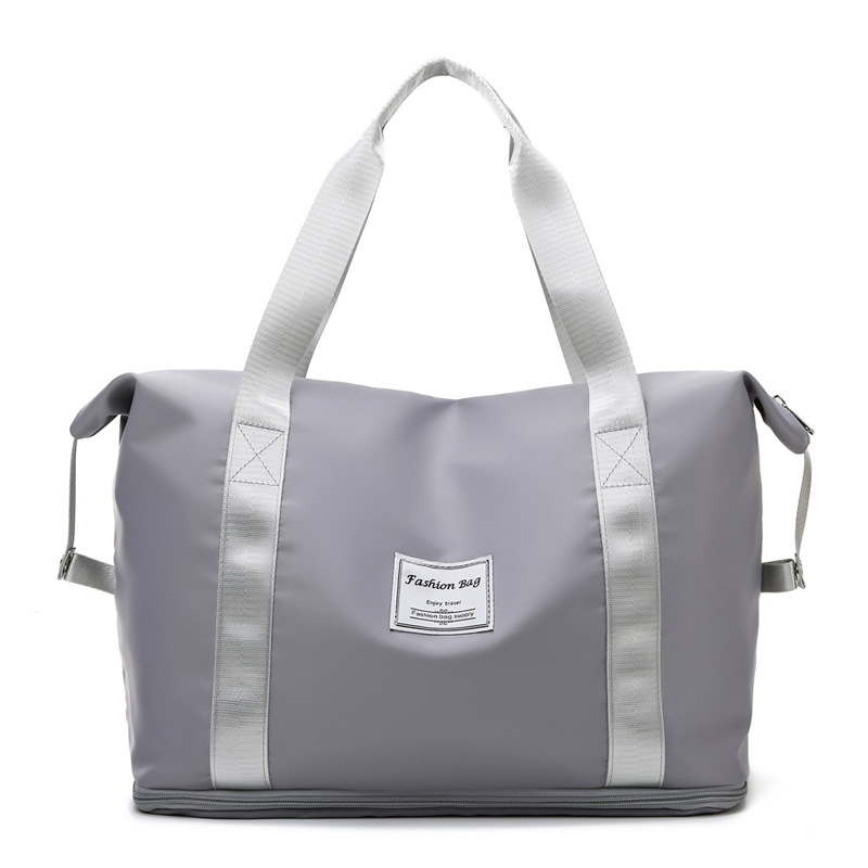 One drop shipping extended large-capacity travel water-repellent duffel bag dry and wet isolation bag gym bag