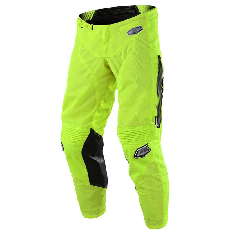 Men's Sublimation Cool Motocross Racing Pants Leather Breathable Windproof Motorcycle Pants MX Pants