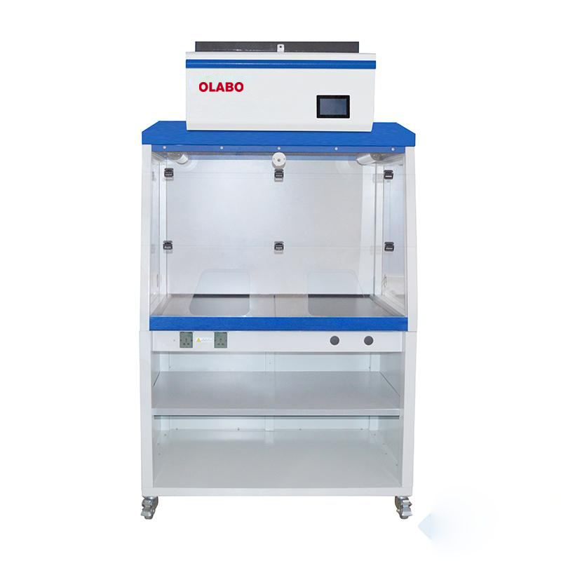 Оборудование OLABO для сенсорного ЖК-экрана OFH1800(C), нержавеющая сталь, CE, китайская лабораторная медицинская бесканальная вытяжка для продажи