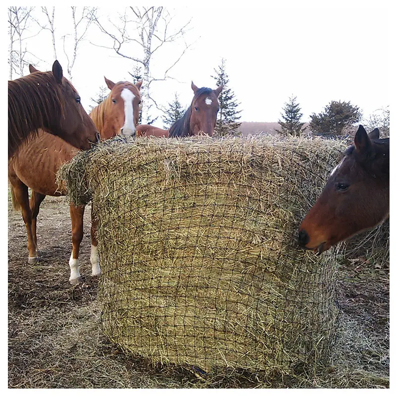 Good quality top selling round bale slow feeder horse hay net