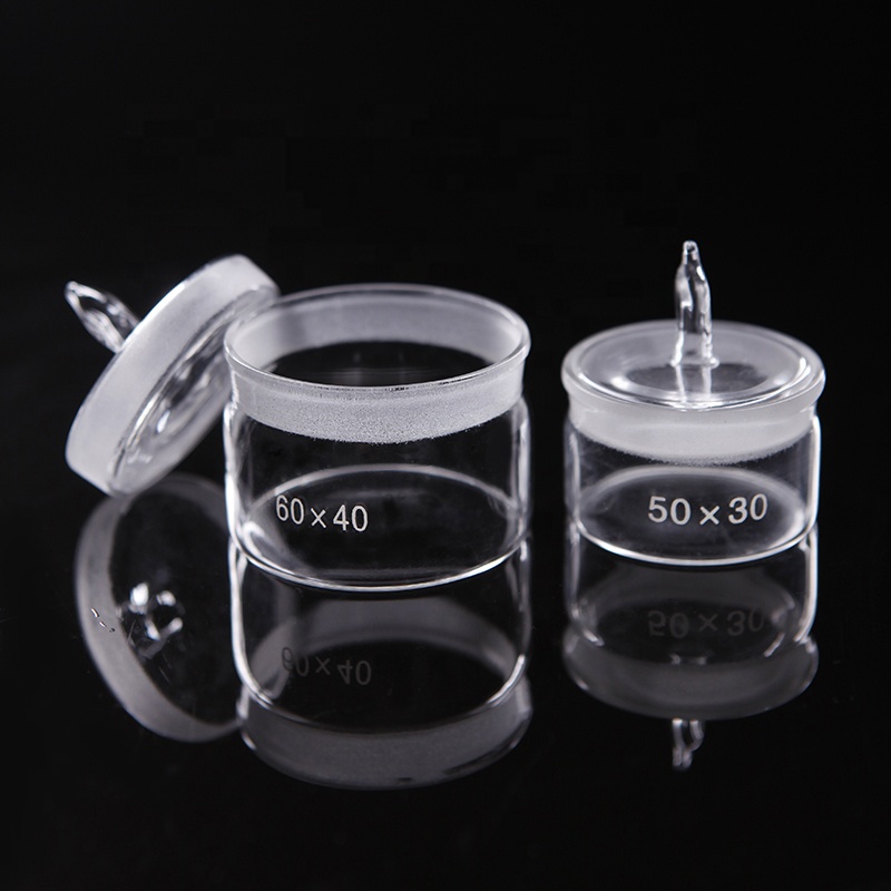 Lab Borosilicate Glass 180mm Pour Spout Crystallizing Dish