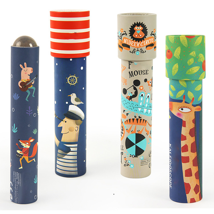 2021 Yohi Variety Interior View Scalable Rotation Best Selling Educational Toys High Quality Kaleidoscope Wood