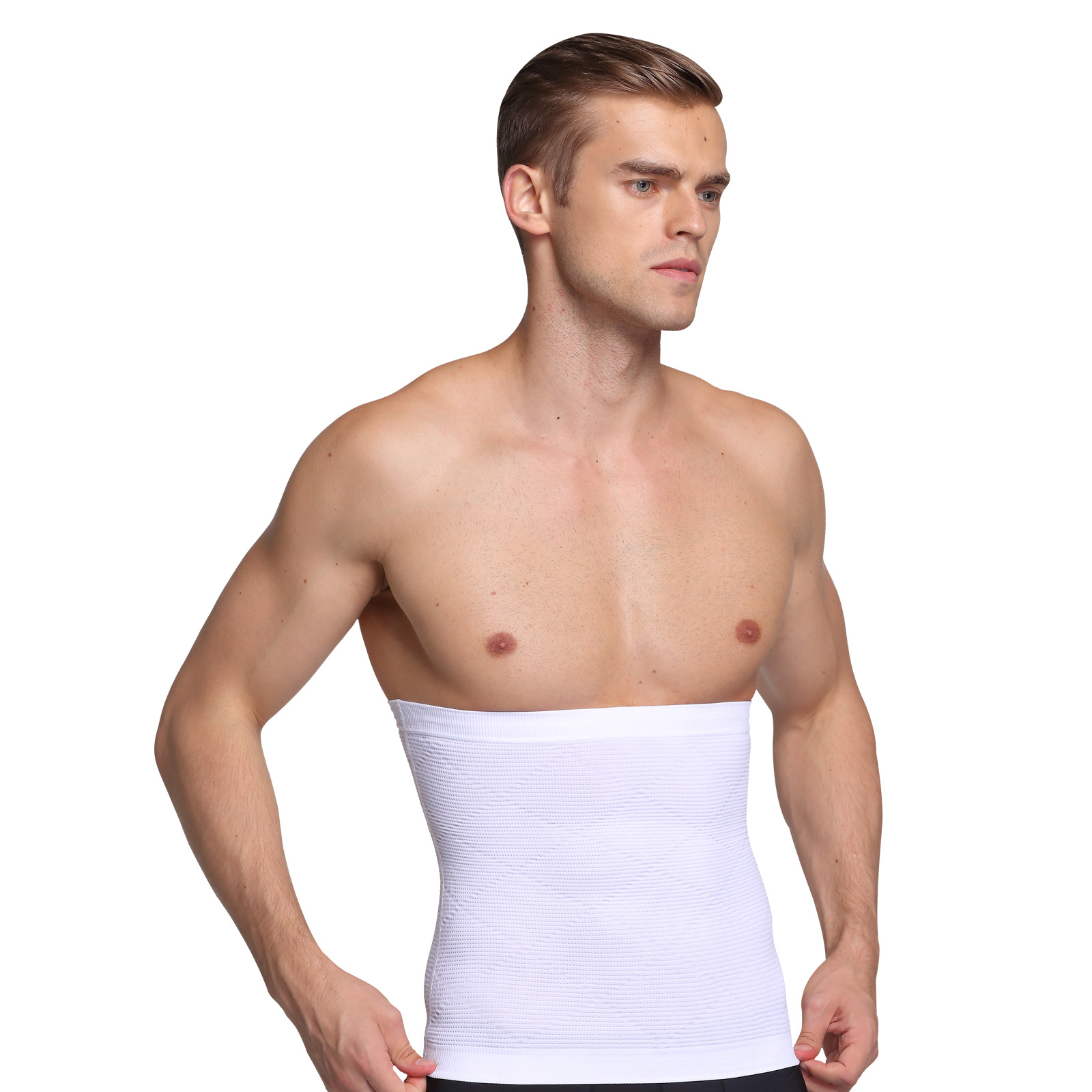 Compression Men Tummy Shaper High Waist Body Slimmer Underwear Waist Support Trainer