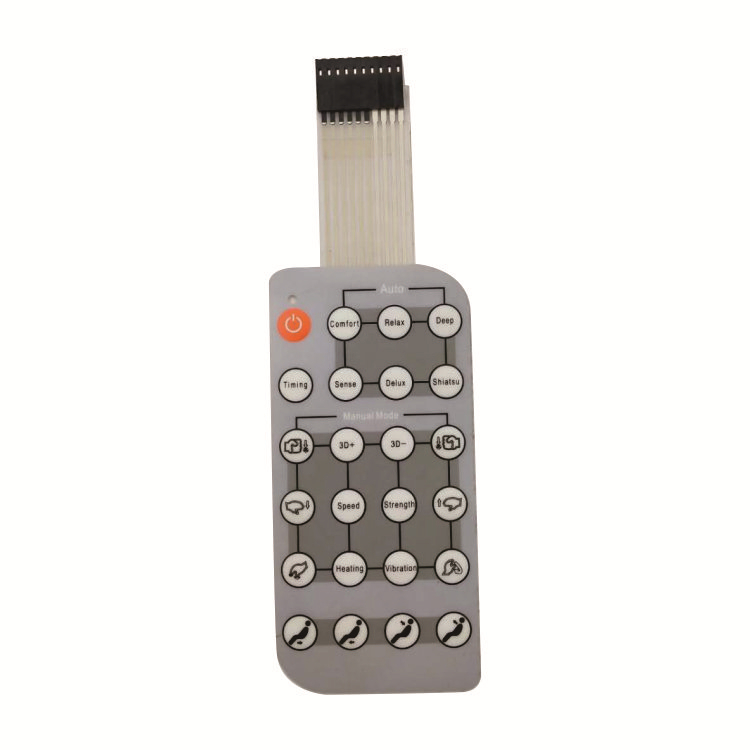 Good quality silicone button rubber keypad push key pads panel membrane switch