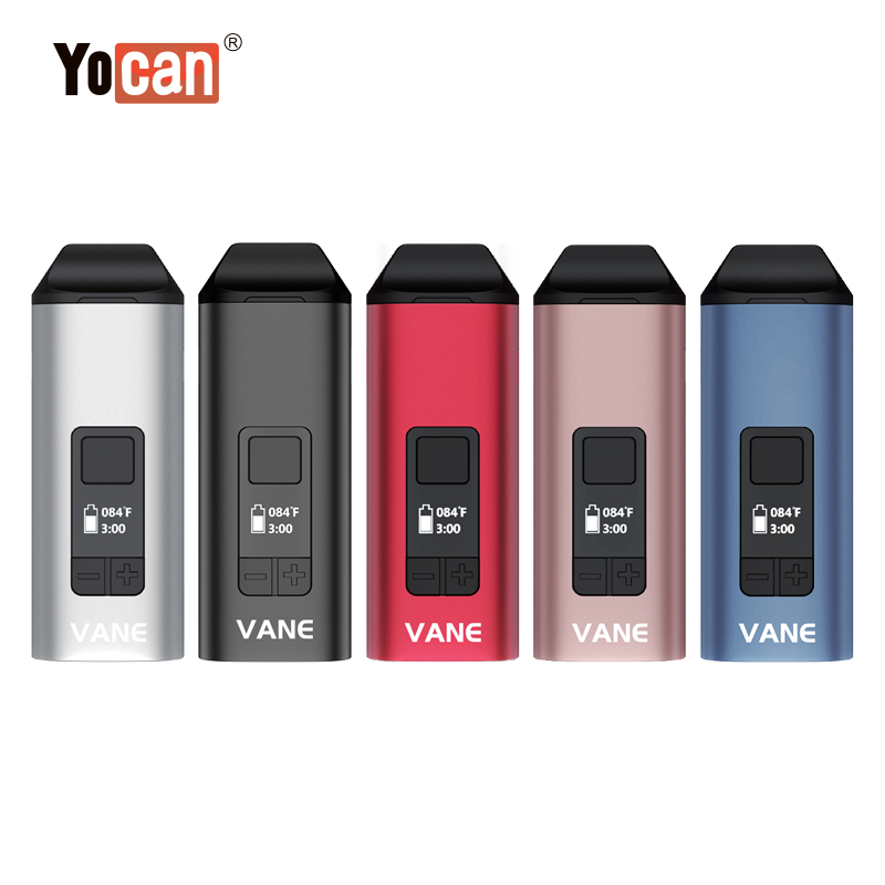 Оригинальный вейп-ручка Yocan Vane kit для сухой травы с керамической духовкой и контролем температуры