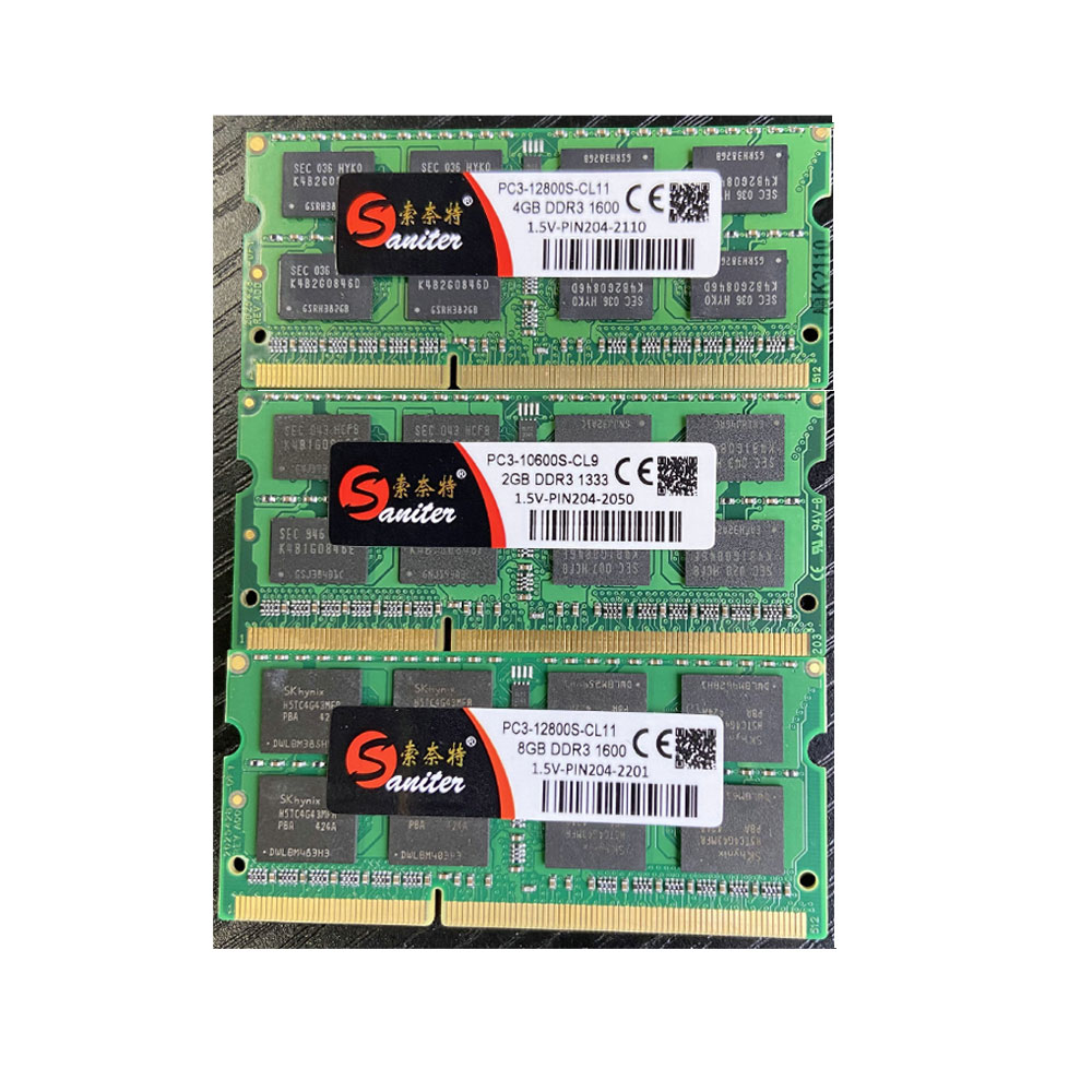 Оперативная память для ноутбука Saniter Ddr3 1066 МГц 1333 МГц 1600 МГц 2 ГБ 4 ГБ 8 ГБ