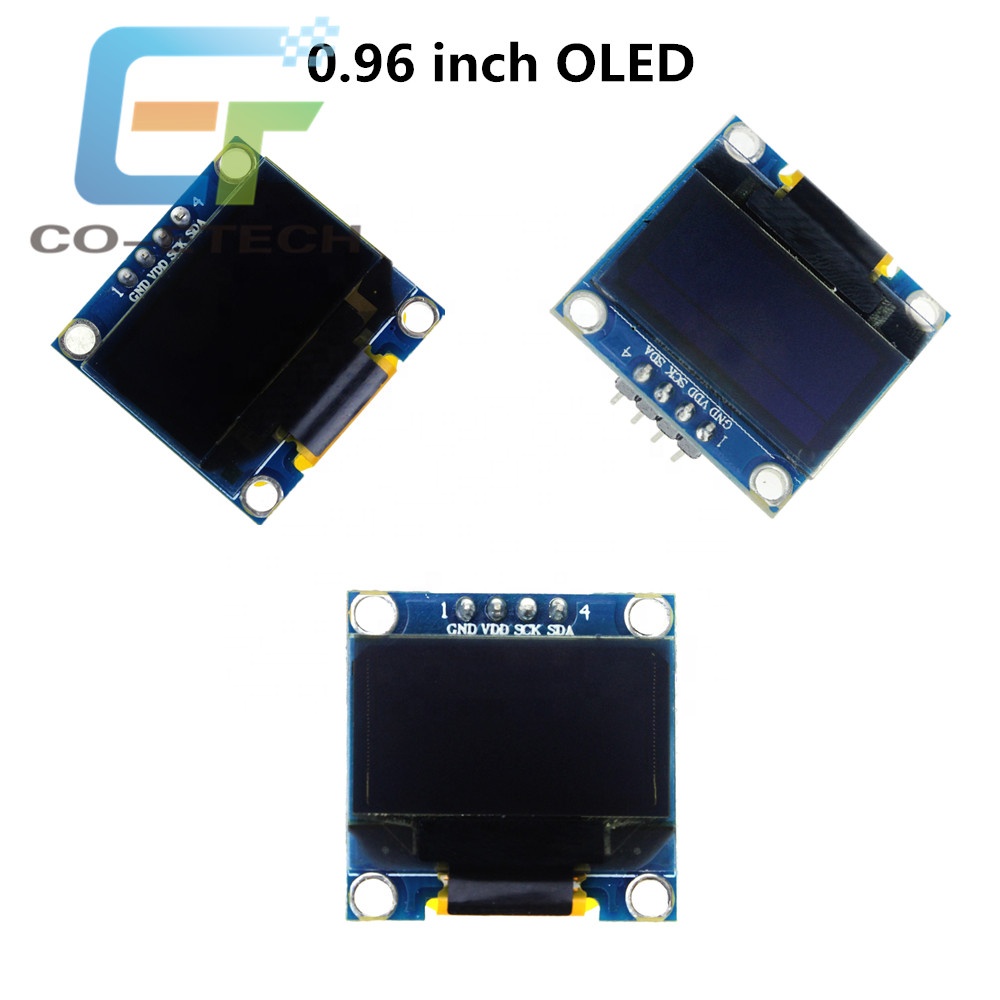 Модуль дисплея 0,96 дюйма 128X64 с чипом SSD1306 0,96 дюйма OLED белый/синий/желтый синий три цвета для I2C IIC SPI