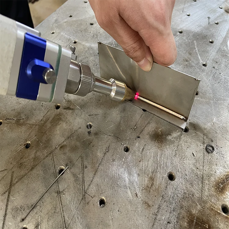 High Effciency Raycus JPT 1000w Portable Handheld Laser Welder for Medical Equipments & Metal