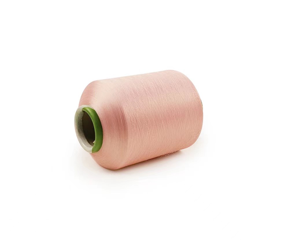 Colored 100% Polyester DTY Mat Twisted Weft Yarn for Weaving
