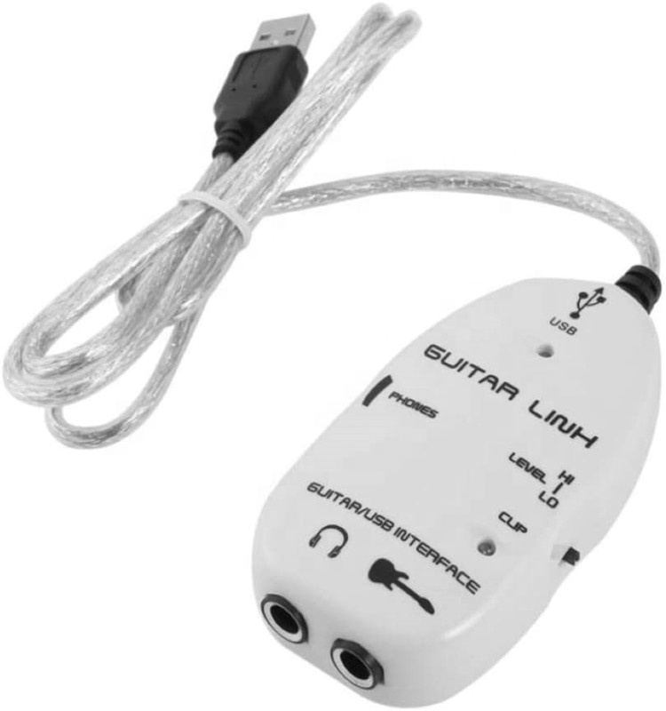 USB кабель для гитары, гитара с usb-интерфейсом ПК аудио запись адаптер Кабельный разъем шнура