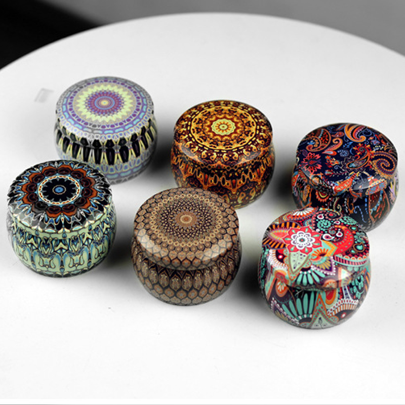 Candle Tin Jars DIY Candle Making kit Holder Storage case for Dry Storage candle container tins with lid