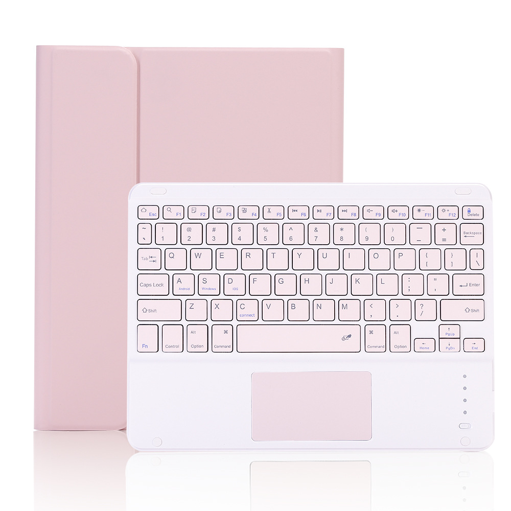 Клавиатура и мышь combo для iPad air 4 10,9 2020 силиконовая подставка чехол Беспроводная клавиатура с тачпадом