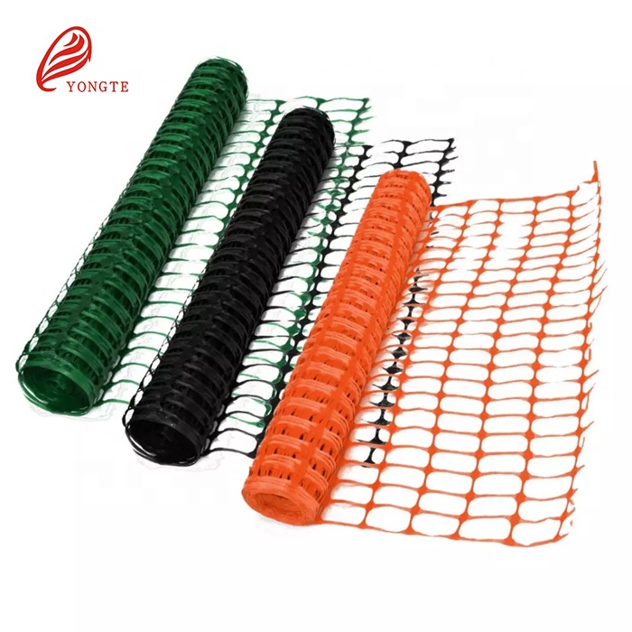 100 г/м2 1x50 м HDPE экструдированный пластиковый оранжевый забор для временной строительной защитной сети