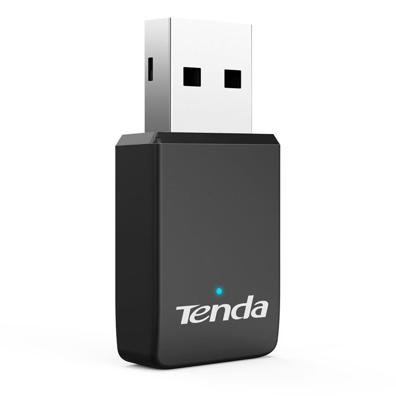 Tenda U9 AC650 Беспроводной двухдиапазонный автоматически устанавливается USB2.0 Мини Сетевой Адаптер 2,4G/5,0G Wi-Fi пк сетевой адаптер с 11ac MU-MIMO