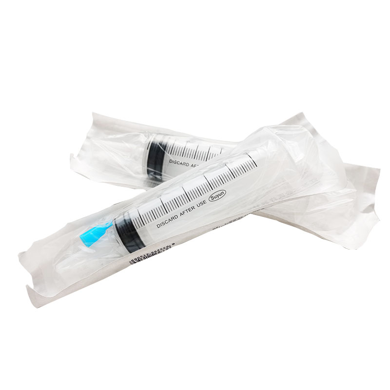 Medical Disposable Sterile Factory Price Transparent Visual Scale Syringe Luer Slip With Needle