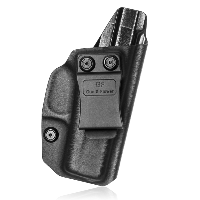 Пистолет с цветочным рисунком IWB Kydex скрытого ношения кобуры пистолет с красным Kydex интерьер внутренняя отделка из натуральной кожи Kydex кобура