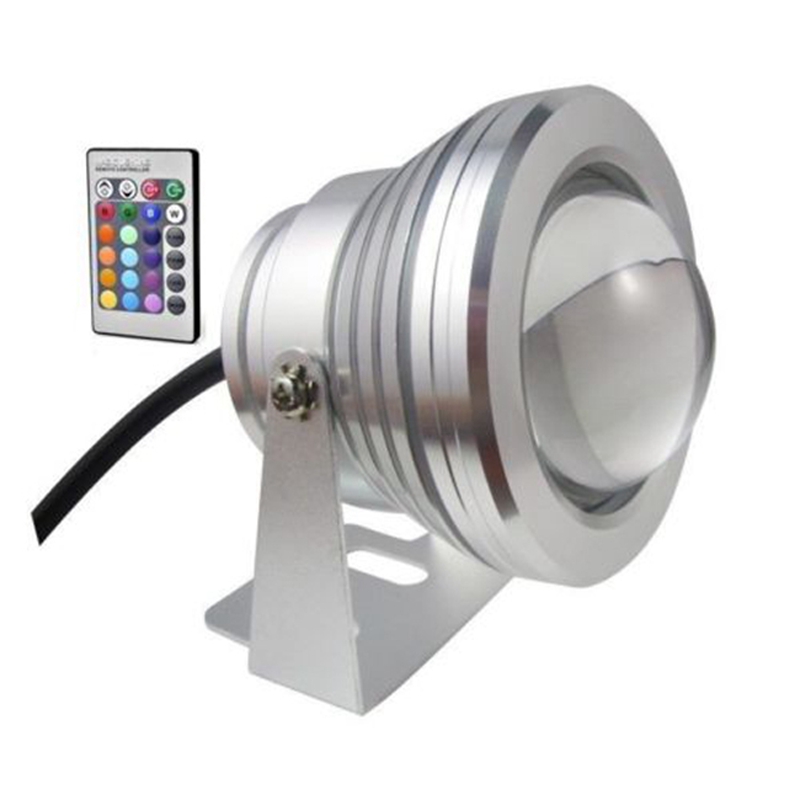 Светодиодное Подводное освещение IP68 RGB, 10 Вт, освещение для бассейна 12 В постоянного тока