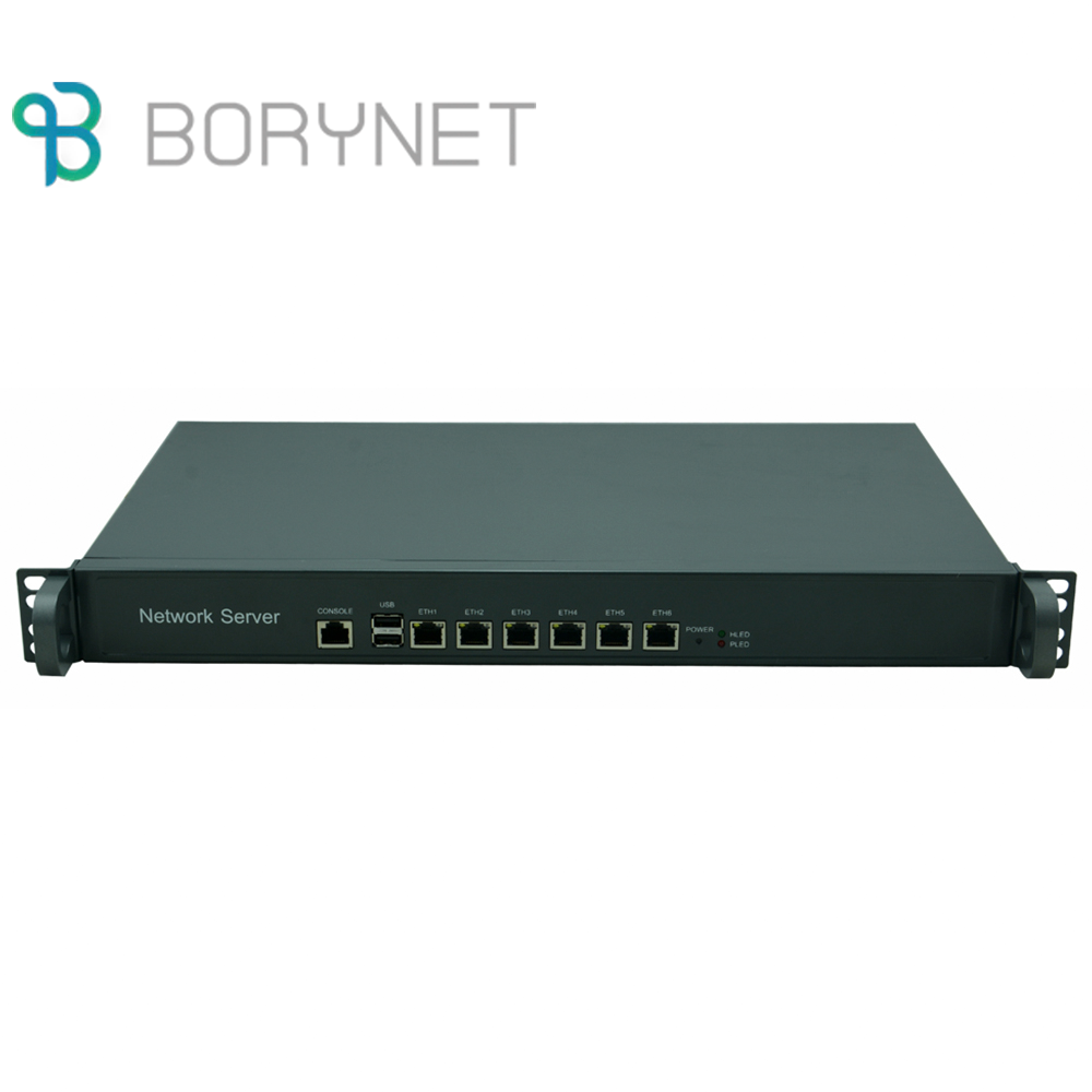 Core i3 i5 i7 процессор intel Celeron 6 BR-SDR6N-M 6 GE 1000 Мбит/с портов LAN программно-шлюз с RS232 интерфейсов