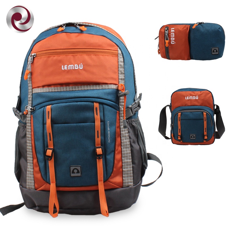 Изготовленным на заказ логосом путешествия Wanderrucksack из водонепроницаемого материала на открытом воздухе Альпинизм мешок Кемпинг пеший Туризм Рюкзаки