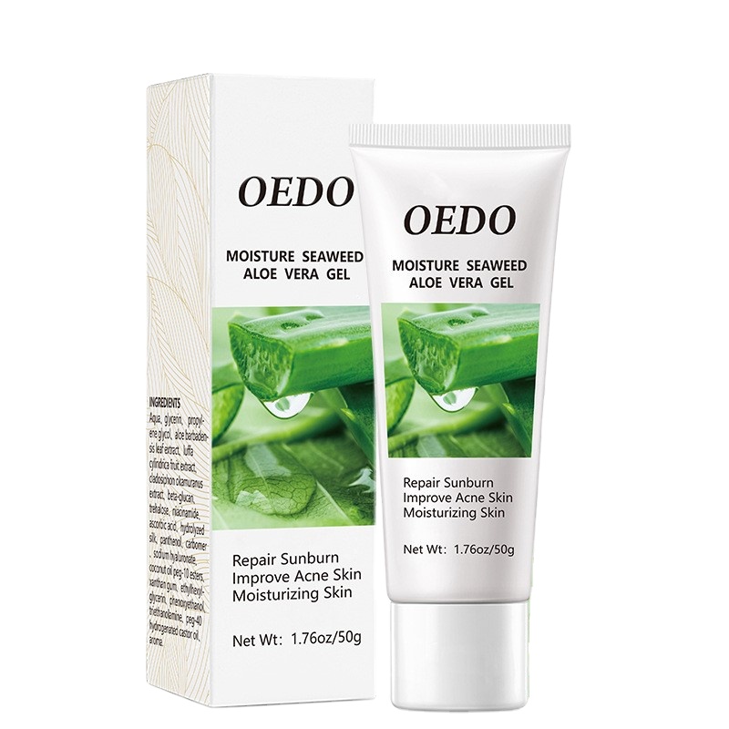 OEDO Desalination Remove Acne Marks Moisturizing Seaweed Aloe Vera Gel