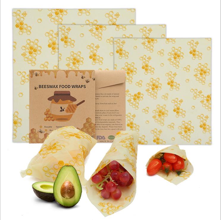 Моющаяся многоразовая оберточная бумага для пищевых продуктов, лист пчелиного воска, натуральные органические пищевые обертки, сертифицированные многоразовые пищевые обертки для пчелиного воска