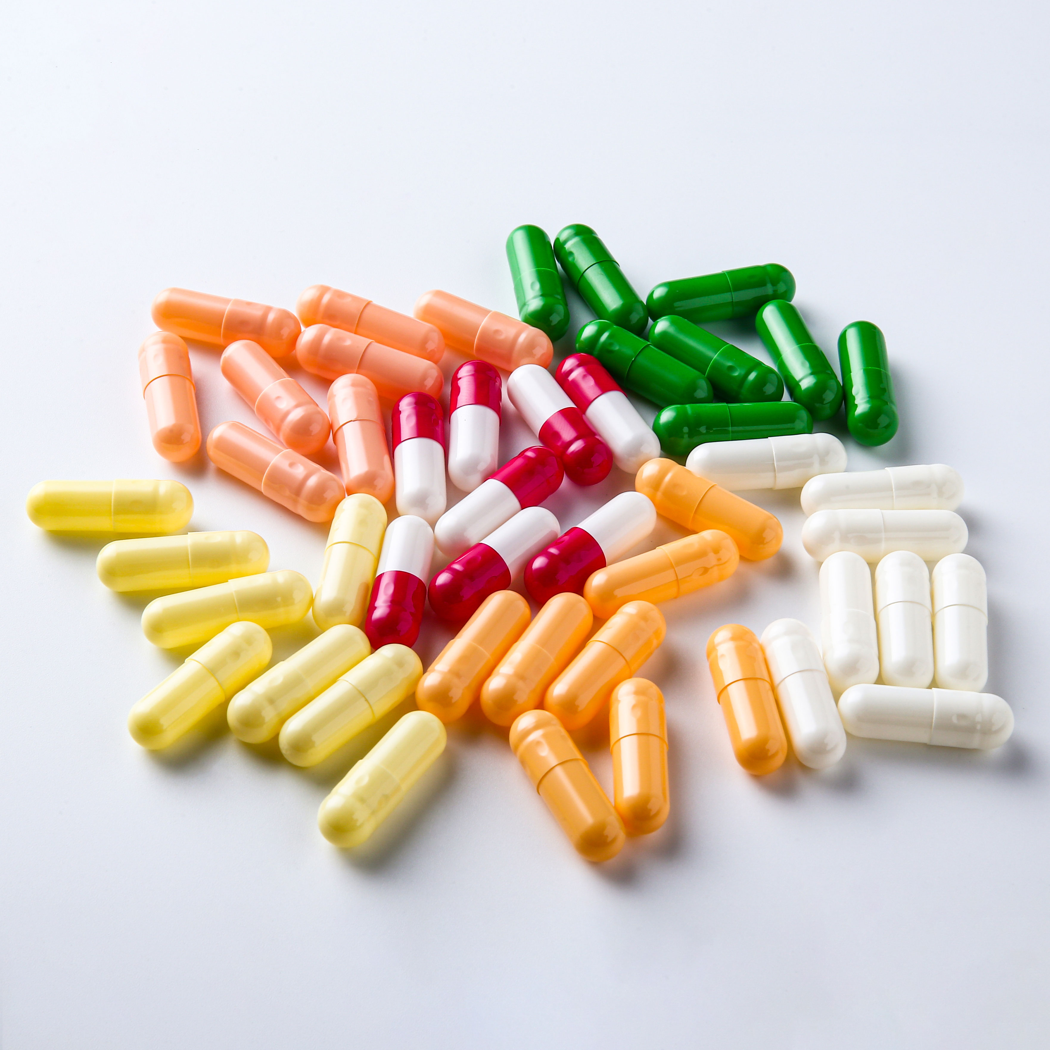 high quality 00size separable enteric capsules customizable halal medical empty gelatin capsules for sale