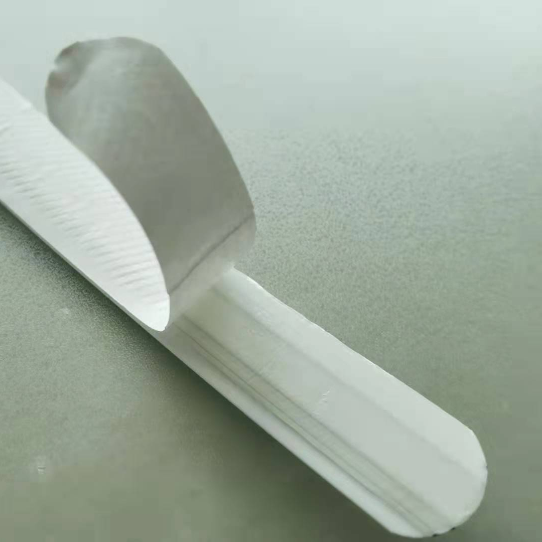 white four-cores nose bar with adhesive plastic and iron wire electroplated