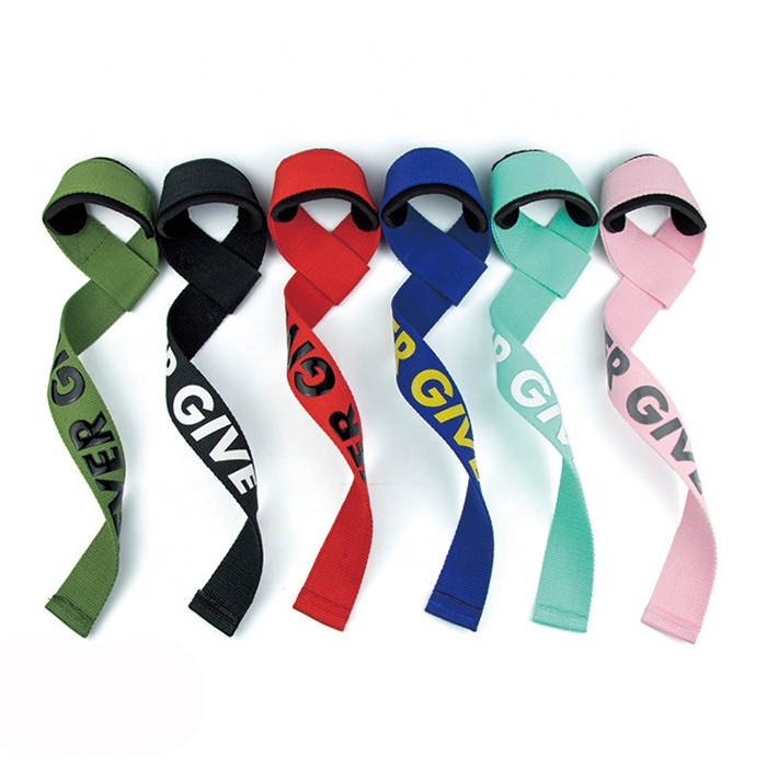 Amazon Hot Sale Weight Lifting Straps Custom Heavy Duty Wrist Straps