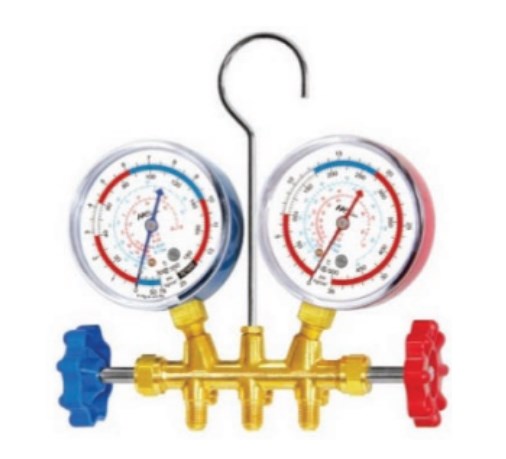 freezer air condition hvac air system refrigerator spare parts aluminum body manifold gauge