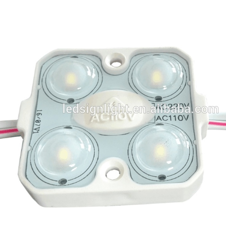 110 В Светодиодный модуль огни 1,5 Вт 4 led 2835 ac 110 В Светодиодный модуль для lightbox знаки PSE AC Светодиодный модуль водонепроницаемый