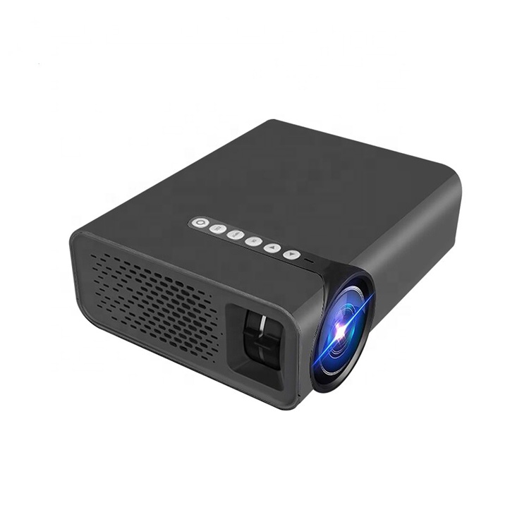 Портативный светодиодный телефон с USB, домашняя система HD 480P, кинопроектор с ЖК-экраном