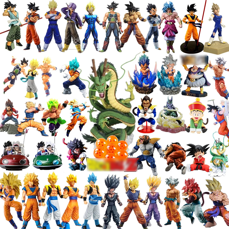 Фигурка аниме DBZ, фигурка Саян гогета, вегетто гохань, фигурка Сон Гоку, брали, Вегета, плавки Shenron, ПВХ экшн-игрушки, модель Super Broly