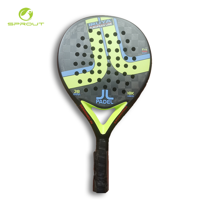 High Quality Professional Paddle 3K 12K 18K Custom Pink Racket Racchette Padel