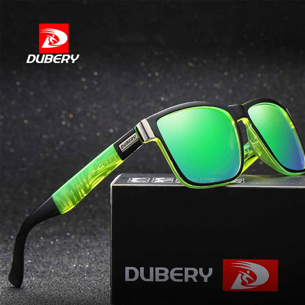 D518 Dubery бренд Высокое качество CE UV400 Cat.3 мужские спортивные поляризованные солнцезащитные очки цвет с упаковочной коробкой