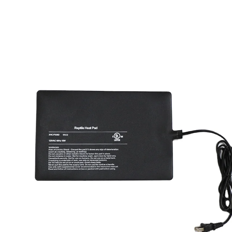 Factory Direct Sale Mat Heater Rack System 8X12 Inch 16W Tank Terrarium Reptile Heating Pad 6 X 8 Rabbit Blanket
