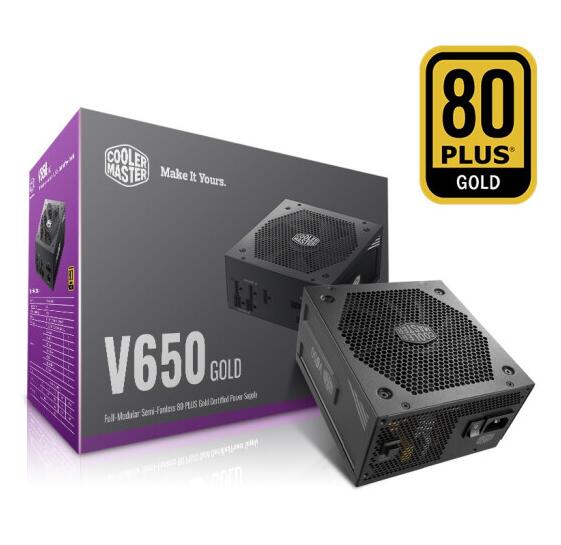Cooler master Factory Оптовая цена дешевый V650 золотой полный ПК компьютерный блок питания