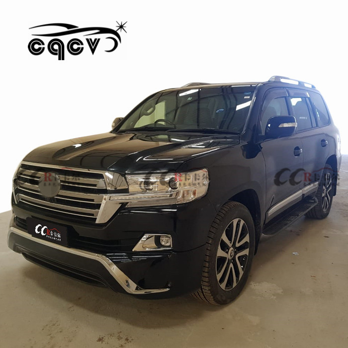 Комплект корпуса для Toyota land cruiser LC200 08-17, обновление до 2018 стильных фар переднего бампера и заднего бампера для LC200 facelift