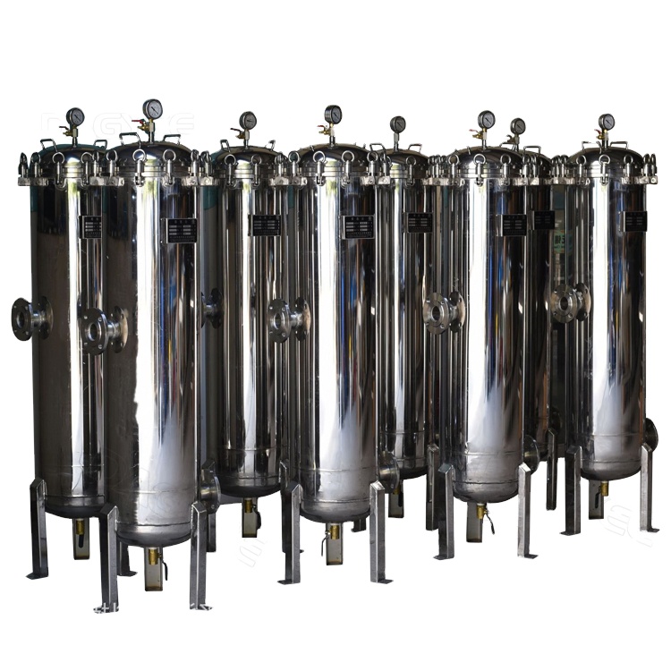 Food Grade SS316l Filter 12 bag 20 inch water filter housing