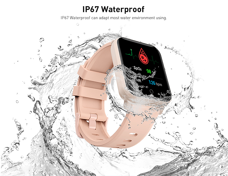 Умные часы серии 6, цифровые водонепроницаемые умные часы IP67 для фитнеса с поддержкой Android и iOS
