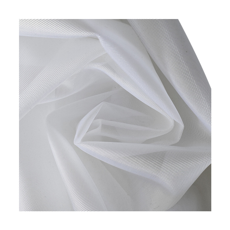 manufacturer in stock eco-friendly textile fabric 100% nylon/polyester fabric stiff mesh fabric for dress bags shoes for chair