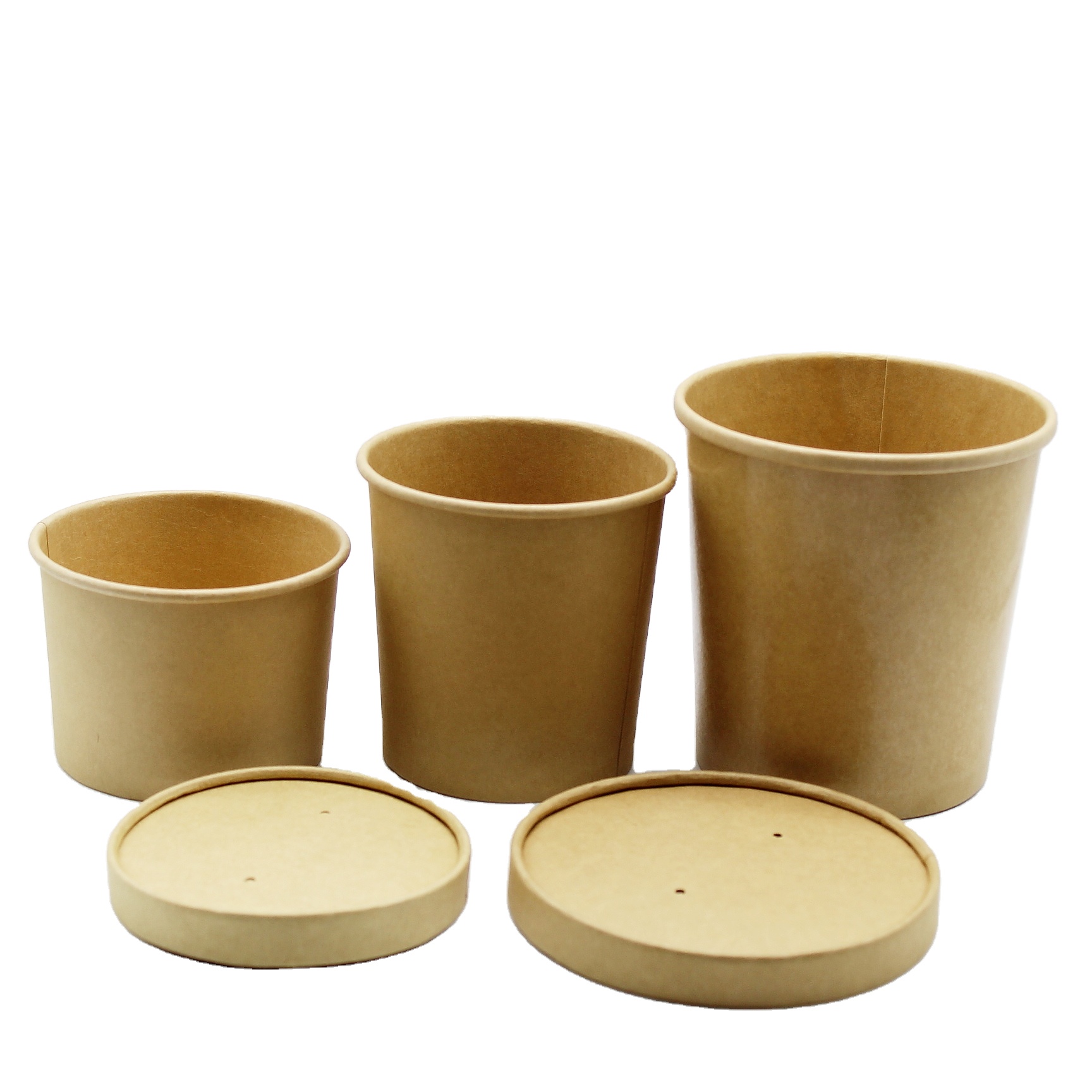 8oz12oz 16oz 26oz 32 oz disposable food containers biodegradable soup bowls