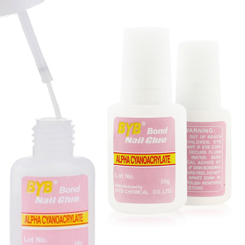 ROSALIND 10g fake nail glue wholesale press on nails tools rhinestone adhesive glue sticker in big bottles