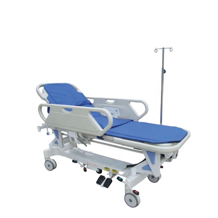 BT-TR009 Medical equipment mobile two functions patient transfer trolley beds Hospital electric stretcher carts