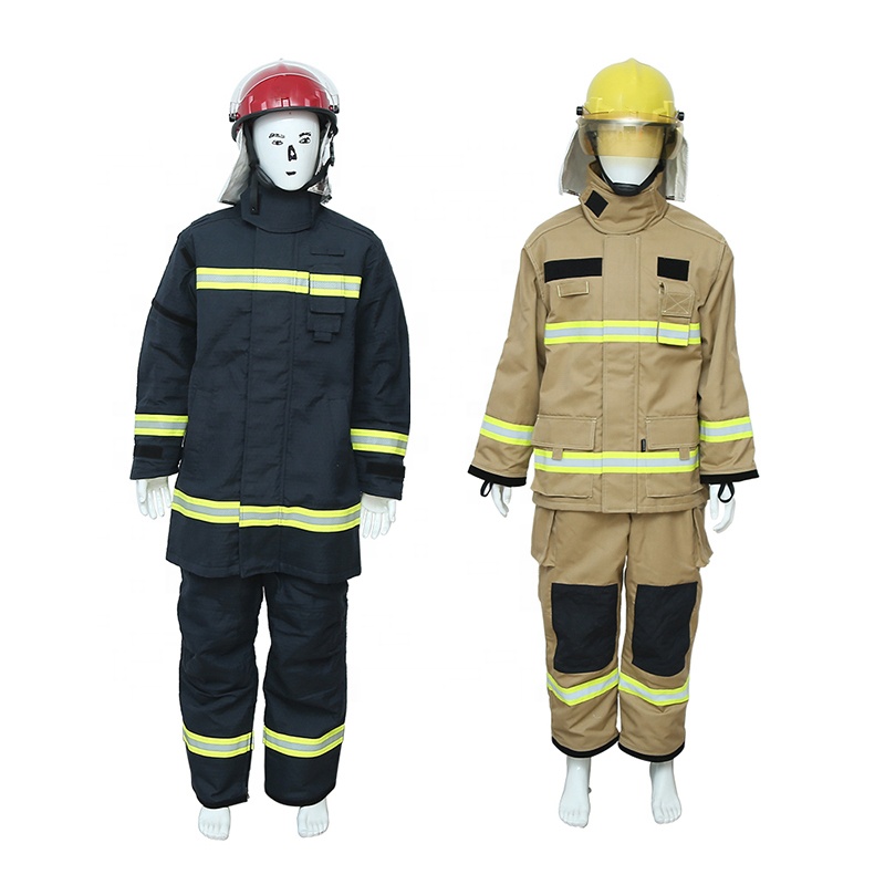 Оптовая продажа на заказ, EN469, желтый nomex fireman, пожарные костюмы