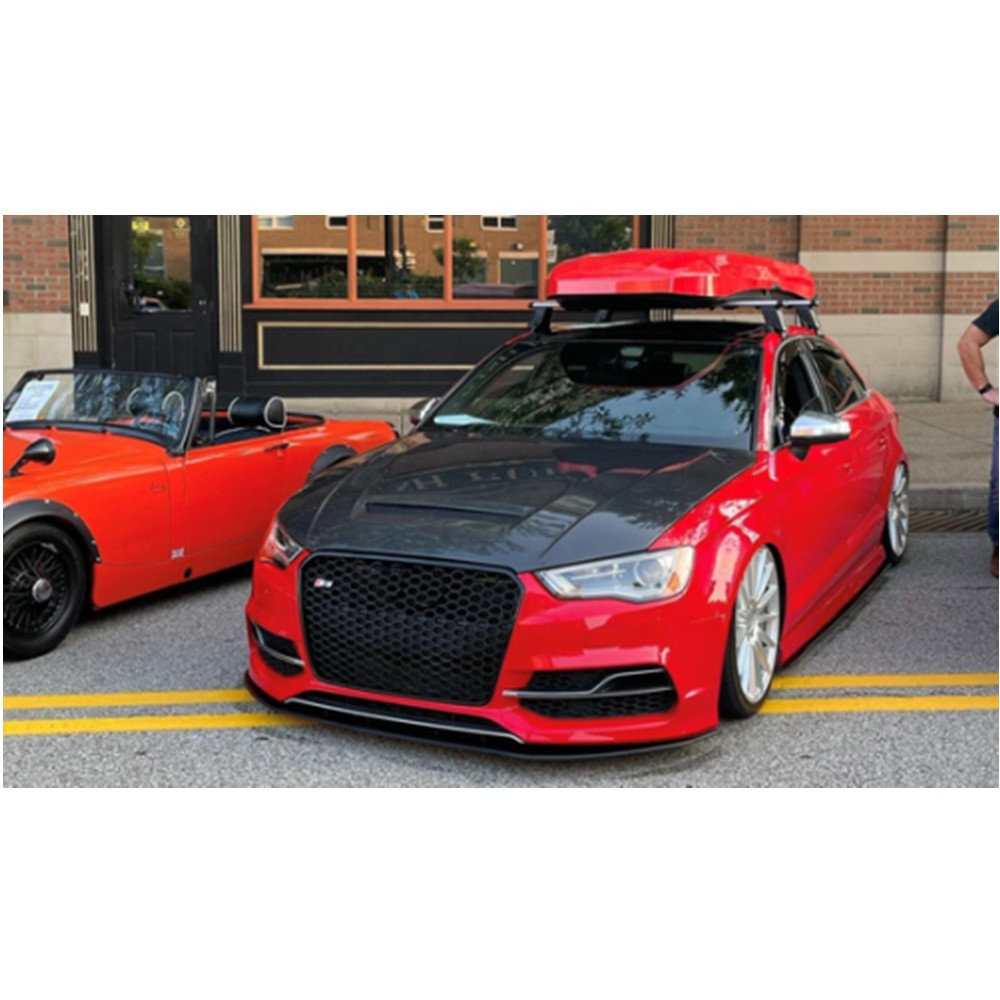 Новинка капот V1 из углеродного волокна подходит для Audi RS3 A3 & A3 S Line & S3 14-20 Высококачественная комплектация