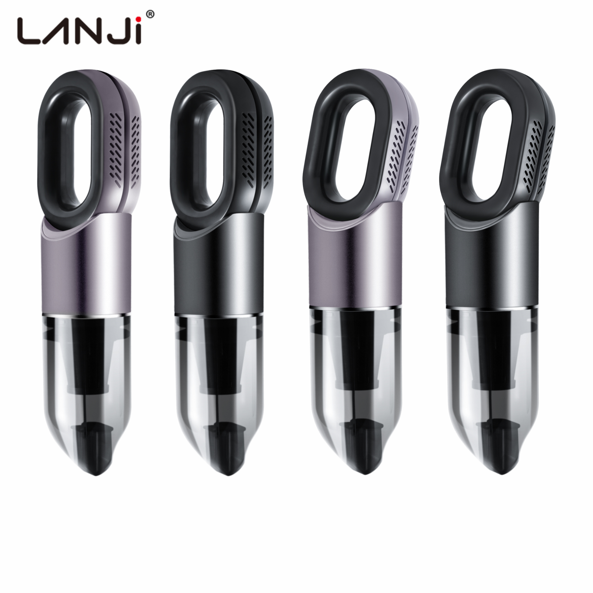 Беспроводной автомобильный пылесос LANJI, 6 кПа, USB мини Ручной пылесос, портативный пылесос для автомобиля